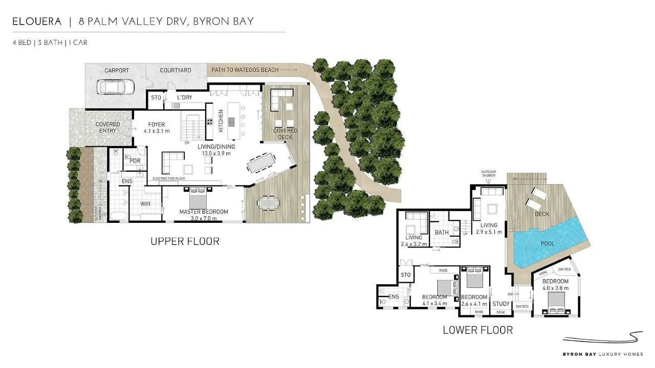 Holiday home Elouera Villa Byron Bay Australia